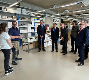 Visit of Ambassador Wang Shihting to Le Repuis